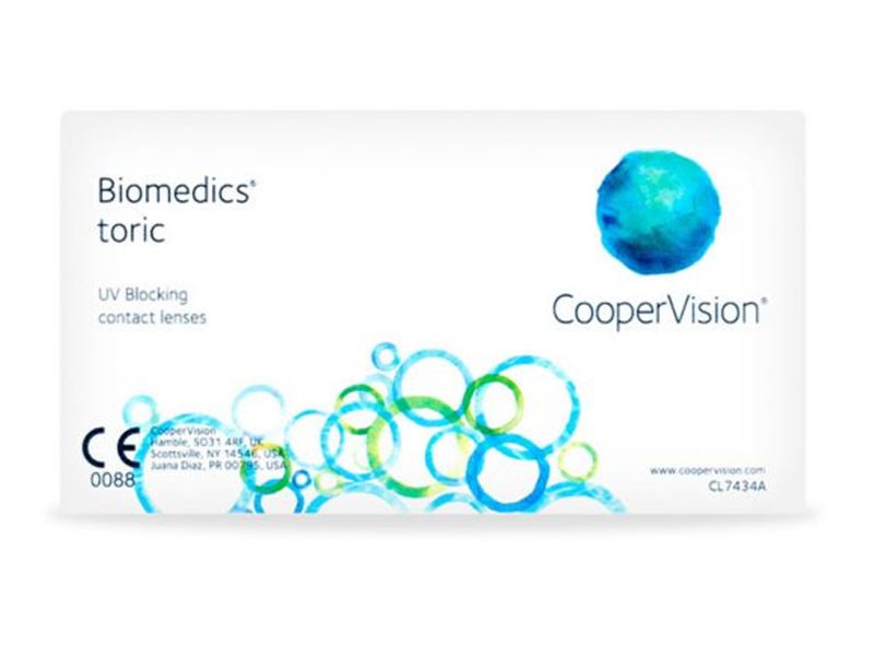 Biomedics Toric 6pk Contact Lenses 
