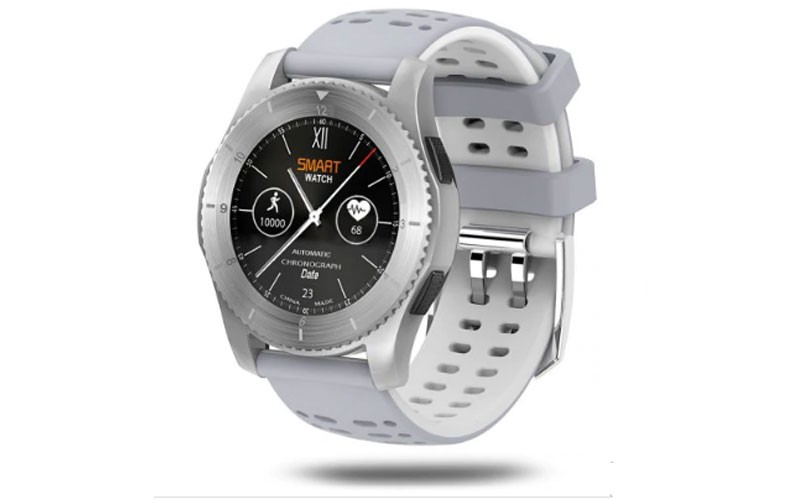 NO.1 G8 Smartwatch Phone - SILVER AND GREY 215405108
