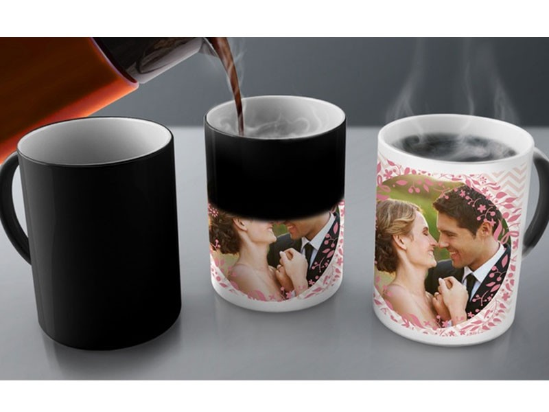 Custom Photo Mugs or Magic Mugs from Printerpix