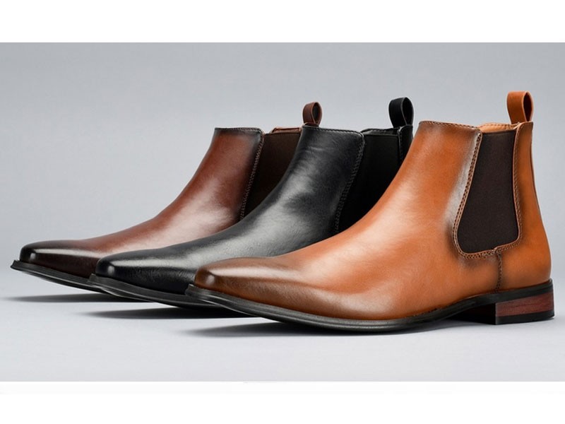 Vincent Cavallo Men's Classic Chelsea Boots