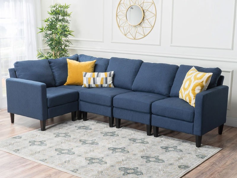 Carolina Fabric Sectional Couch