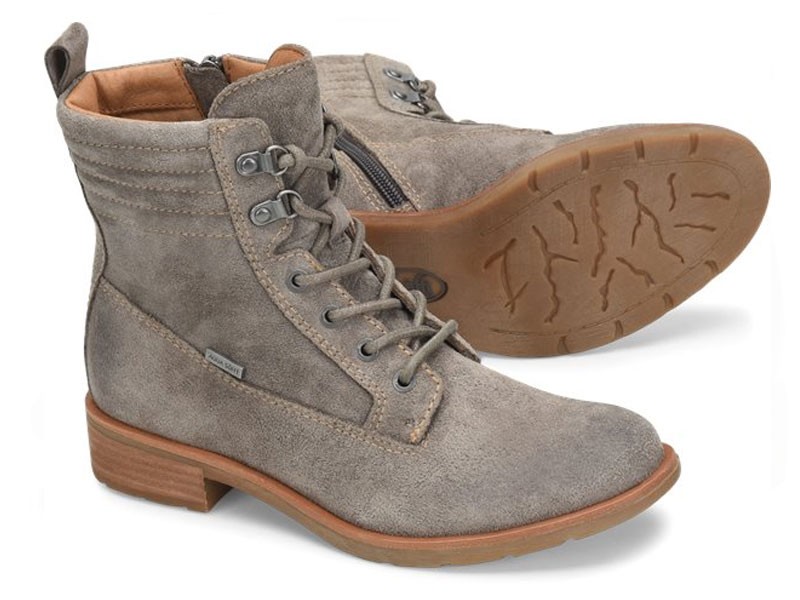 Baxter Sofft Grey-Suede Style SF0023728 Boots For Women