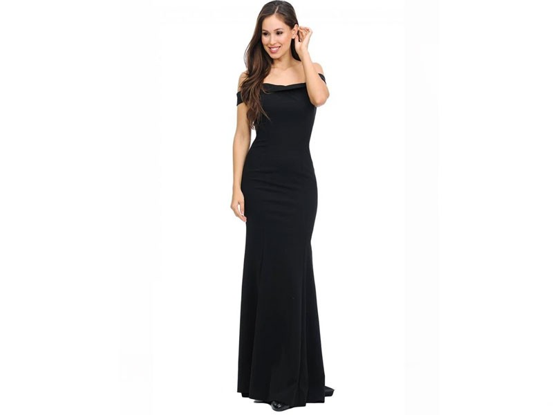 Off Shoulder Mermaid Long Dress For Women