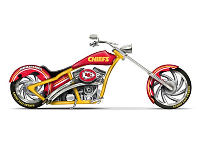 Kansas City Chiefs Choppers With Official Logos And Graphics
