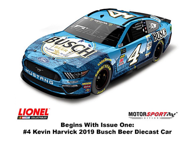 Scale Kevin Harvick No. 4 2019 Diecast Car Collection