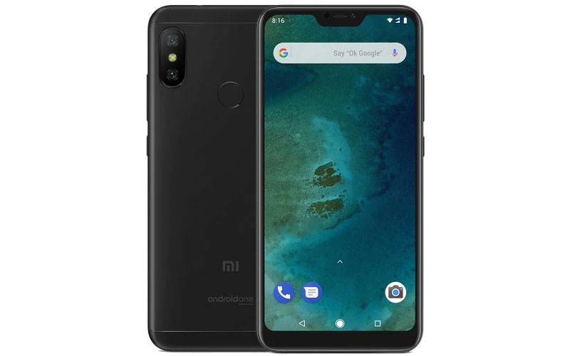 Xiaomi Mi A2 Lite 4G Phablet Global Version - BLACK 3GB RAM + 32GB ROM