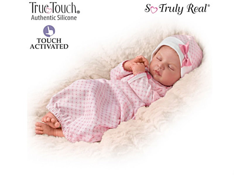 Ina Volprich Breathing Silicone Baby Doll