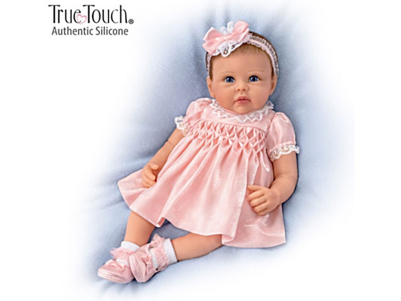 Linda Murray All Dolled Up Lifelike Silicone Baby Girl Doll