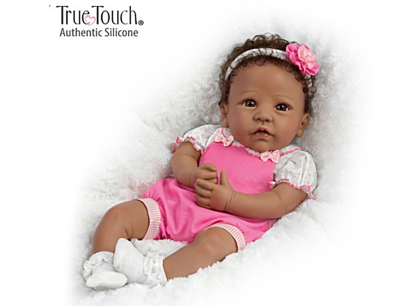 Linda Murray Tasha African-American Silicone Baby Doll