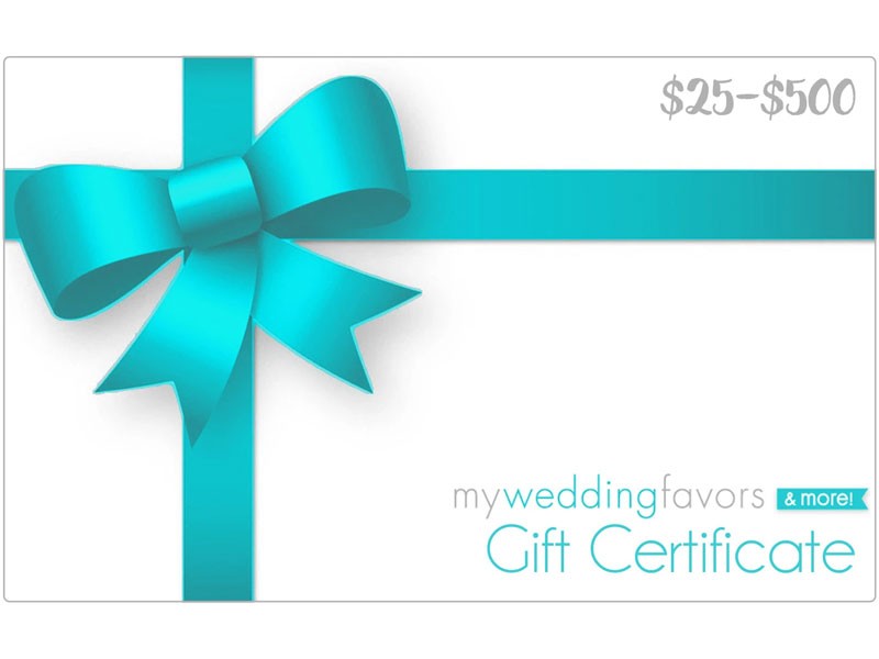 My Wedding Favors Gift Card