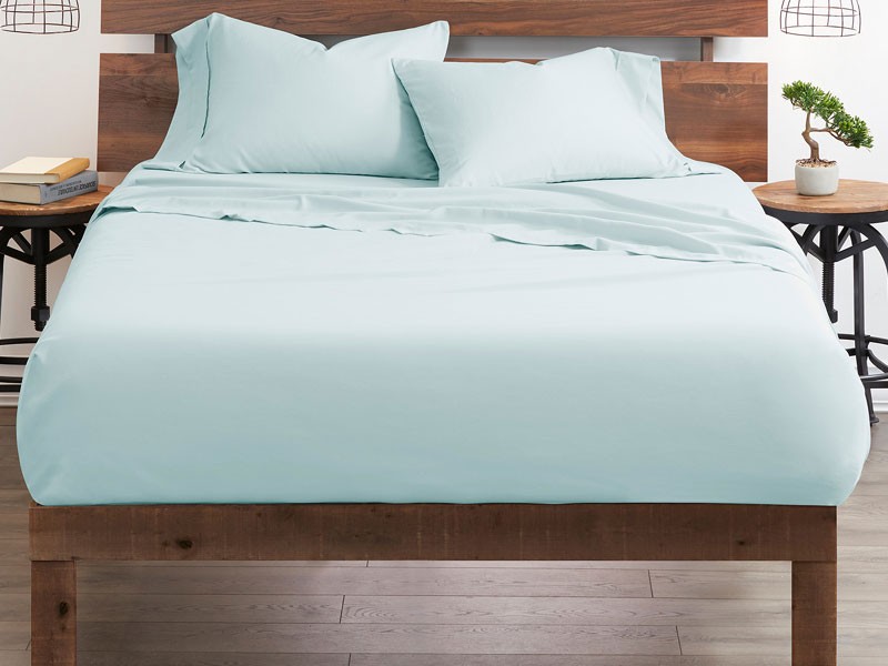 Good Kind Essential 4 Piece Bed Sheet Set Aqua