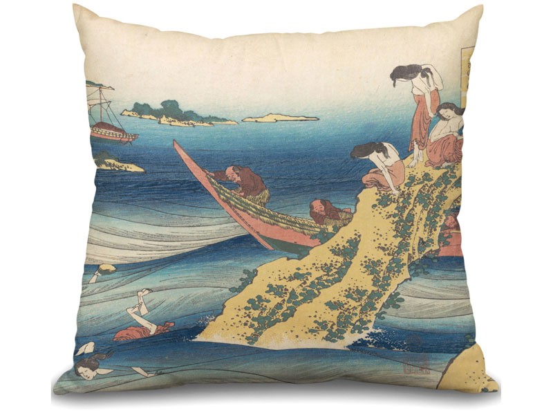 Throw Pillow Poem By Sangi No Takamura