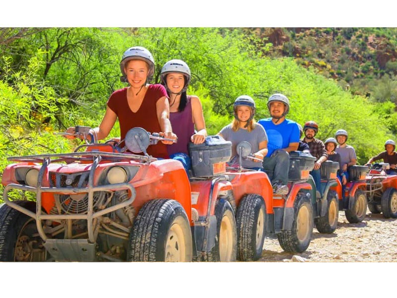 ATV Phoenix and Tuscon Guided Box Canyon Single Rider 3 Hours Tour Package