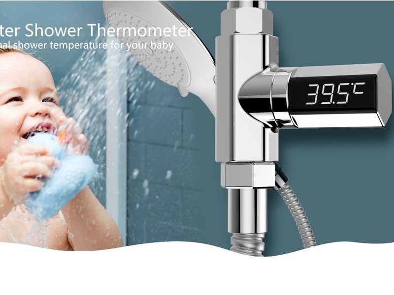 Loskii LW 102 LED Celsius Display Water Shower