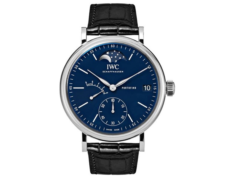 IWC Portofino Hand-Wound Moon Phase 150 Years Men's Watch IW516405