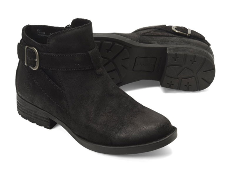 Norn JorGette In Black Distressed F31609 Women's Boots