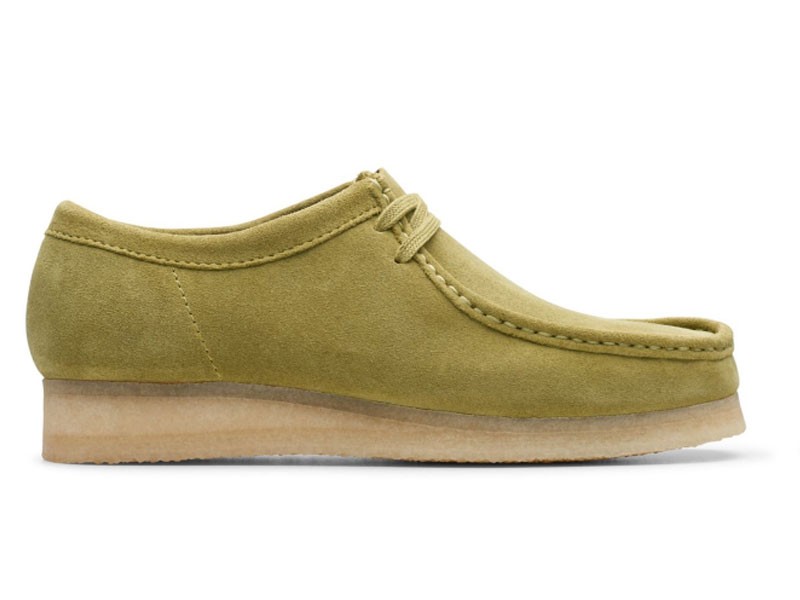 Wallabee Khaki Suede Men's Casual Shoe