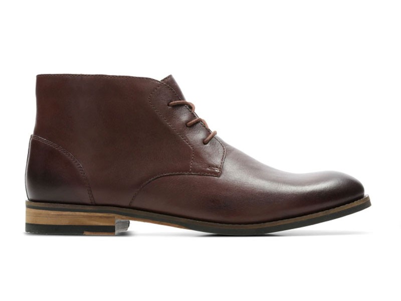 Flow Top British Tan Leather Men's Casual Shoe