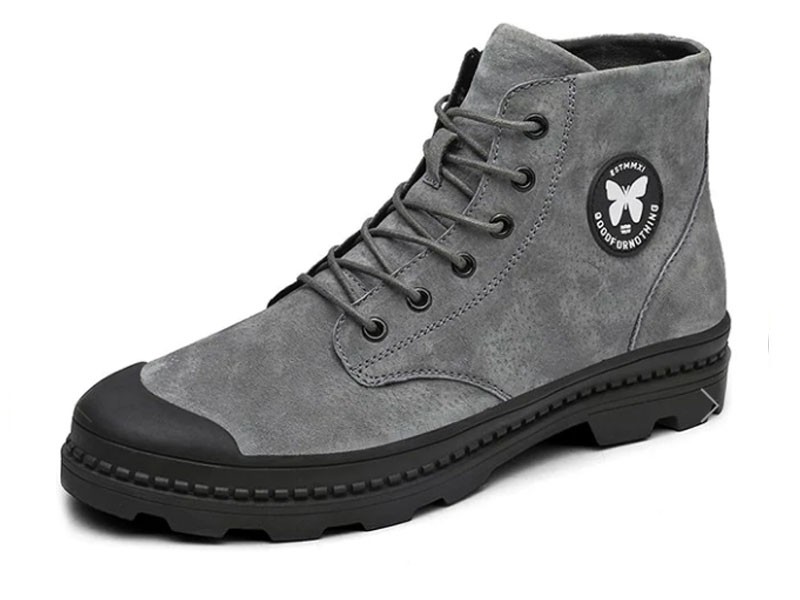 Stylish Street Anti-slip Leather Boots For Men