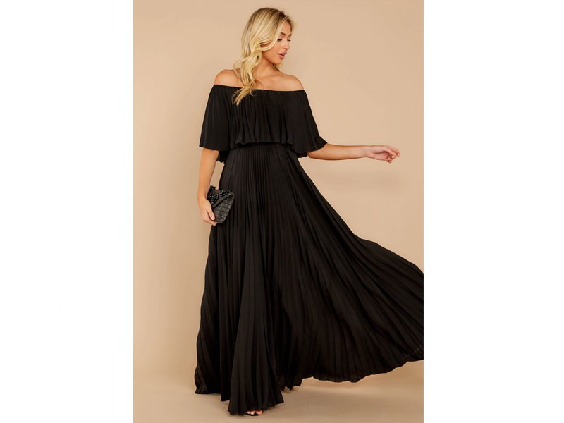 Women's Like A Song Black Maxi Dress