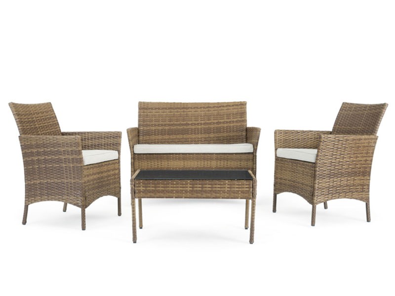 Kanab 4pc Seating Set Brown