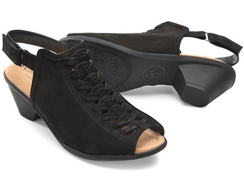 Comfortiva Women's Finella Black Sandals