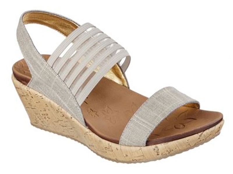 Skechers Women's Beverlee 38527-TPE Natural Color Sandals