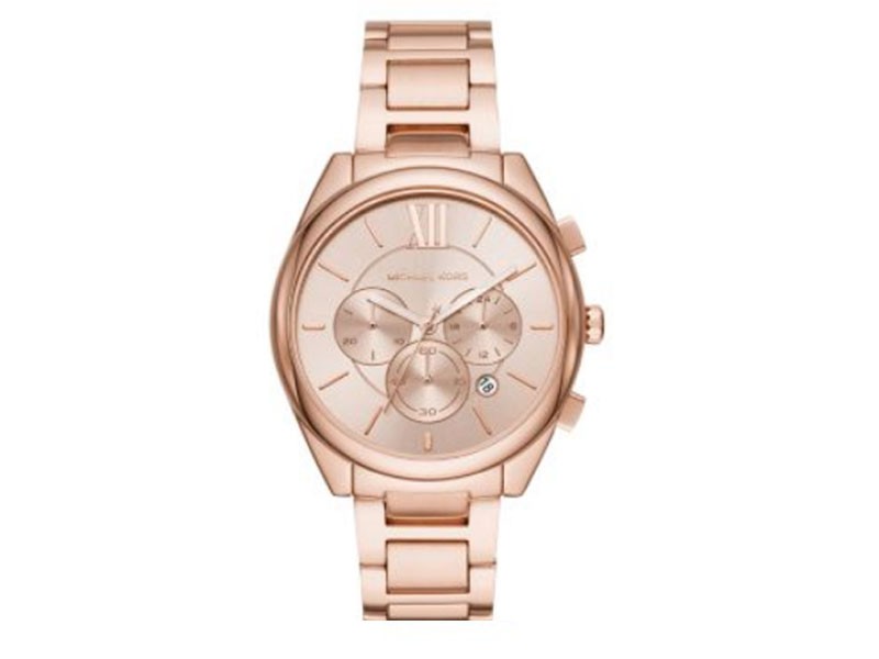 Michael Kors Janelle Rose Gold-Tone Watch For Women