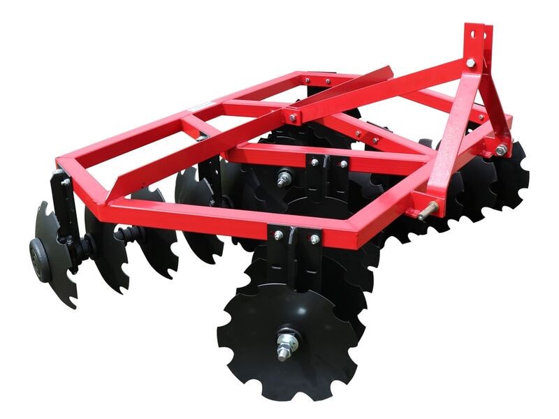 Cat 1 3 Point Notched Disc Harrow  6 Feet