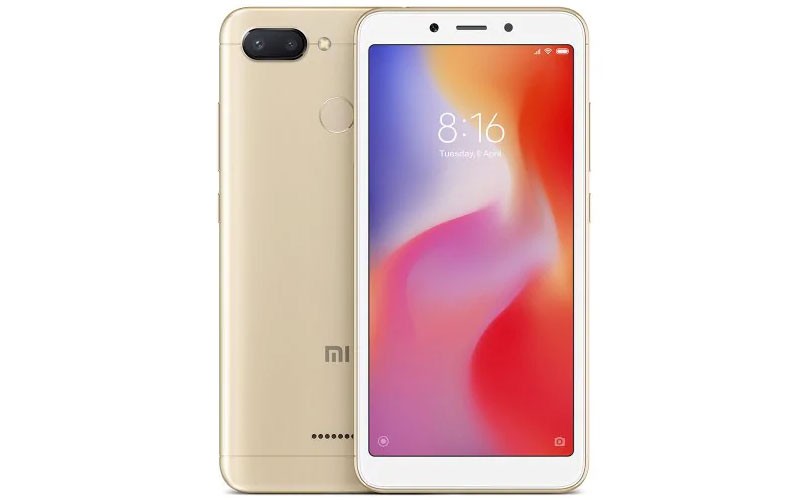 Xiaomi Redmi 6 4G Smartphone Global Version - GOLD