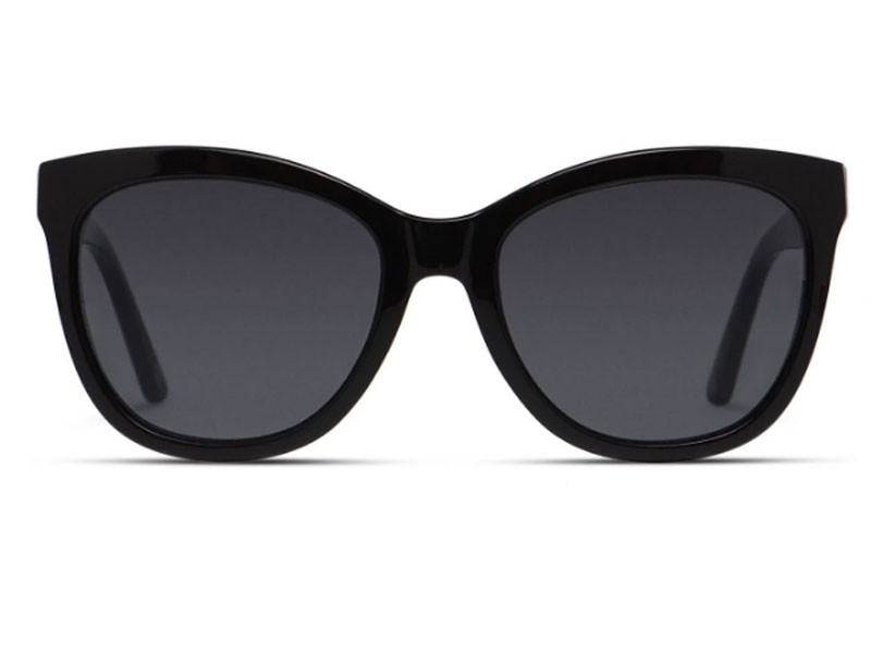 Muse Danita Shiny Black Sunglasses For Women