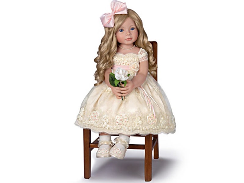 Pearls Lace And Grace Lifelike Child Doll