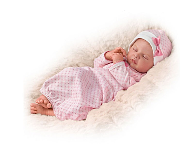 Ina Volprich Breathing Silicone Baby Doll