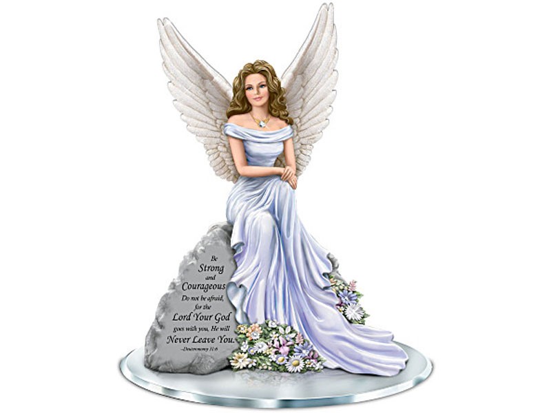 Dona Gelsinger Angel Of Courage Inspirational Figurine