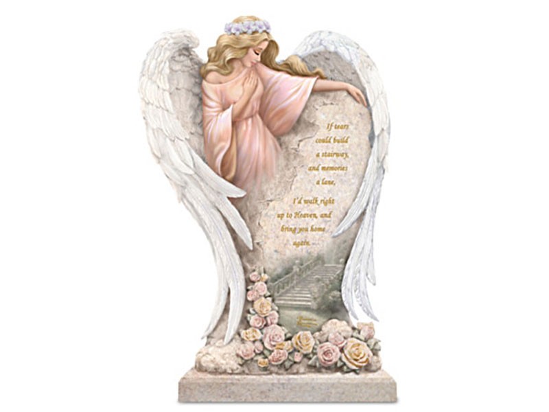 Thomas Kinkade In Loving Memory Sculpture