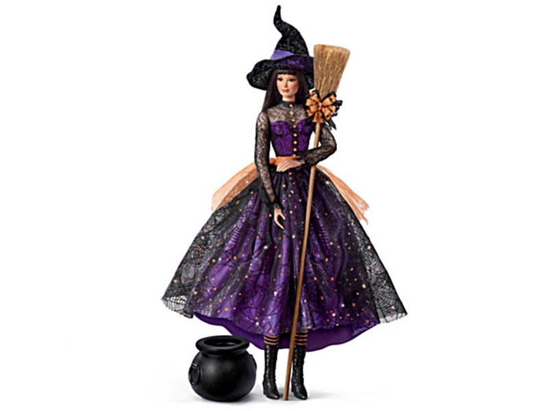 Serena Witch Doll With Poseable Head and Arms