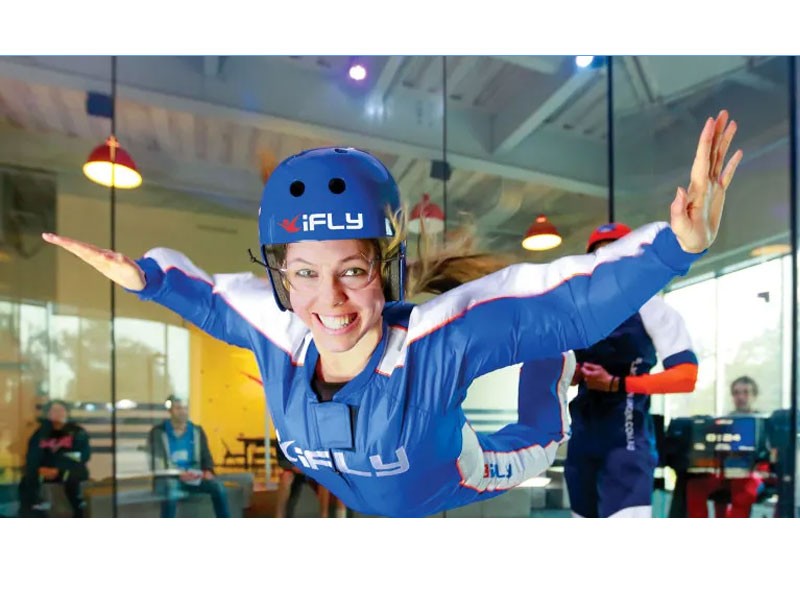 Indoor Skydiving New Jersey Paramus 2 Flights Tour