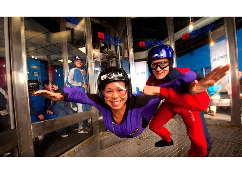 Indoor Skydiving Dallas 2 Flights Tour