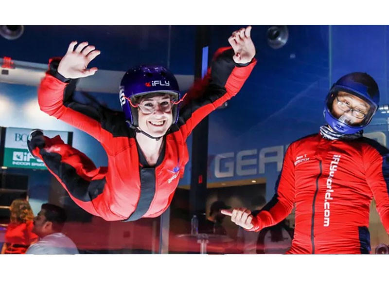 Indoor Skydiving Sacramento 2 Flights Tour