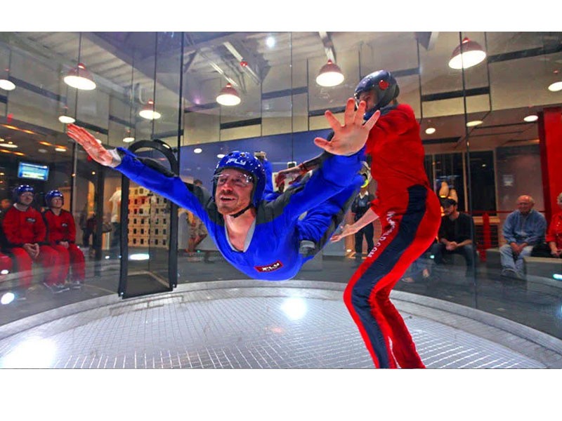 Indoor Skydiving Chicago at iFly Lincoln Park 2 Flights Tour
