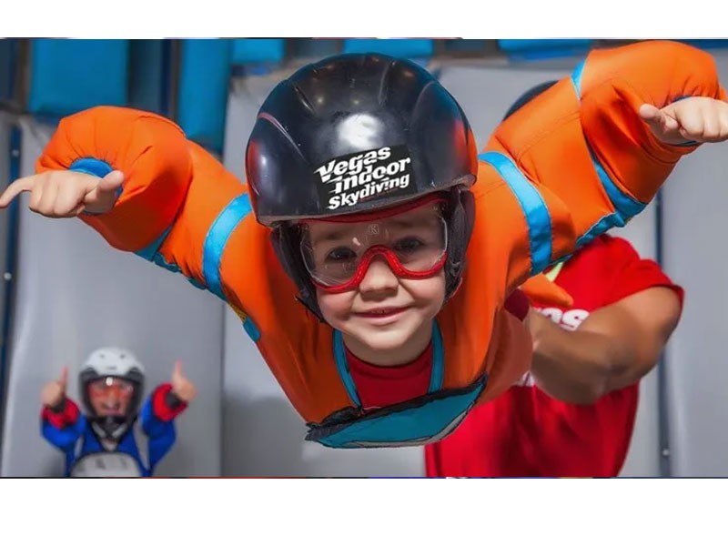 Indoor Skydiving Las Vegas With An Instructor Tour