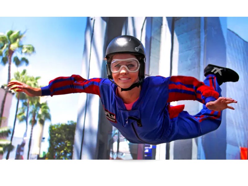 Indoor Skydiving Hollywood 2 iFly Flights Tour
