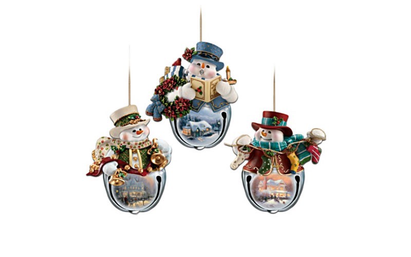 Thomas Kinkade Snow-Bell Holidays Ornament Collection