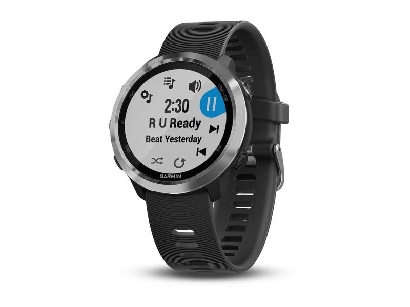Forerunner 645 Music Black with Stainless Hardware Smart Watch