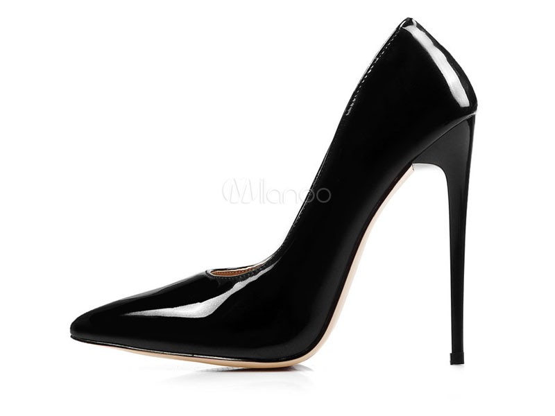 Women's Patent Pointed Toe Pumps Stiletto Heel Dress