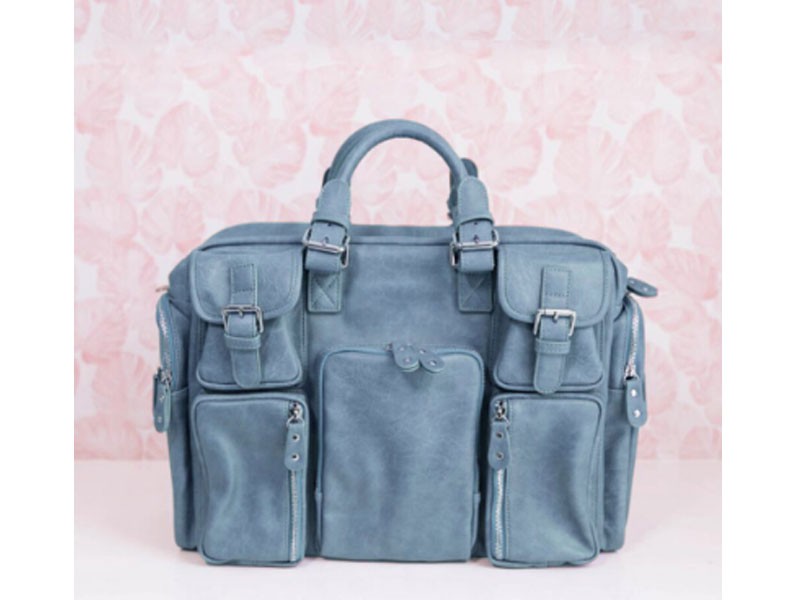 Women's Casual Large Capacity Multifunction Handbag Solid Shoulder Bag