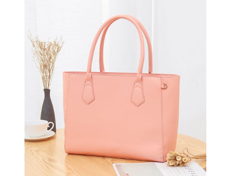 Women Casual Shopping Multifunction Handbag Solid Shoulder Bag