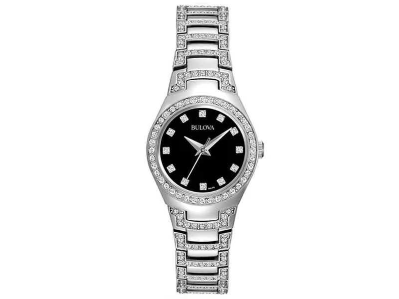 Bulova Crystal Ladies Dress Watch