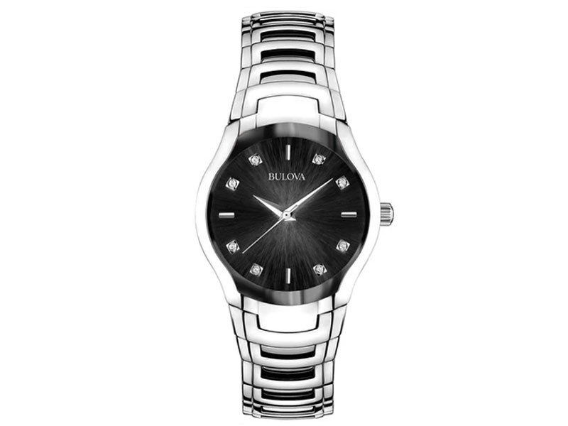 Bulova Diamond Ladies Dress Watch 