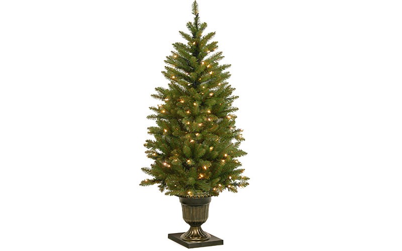 National Tree 4ft. Dunhill® Fir Tree w/ Clear Lights